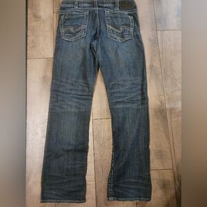 Men's silver Nash jeans